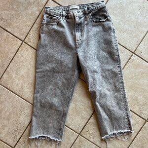 Abercrombie & Fitch Gray High Rise Women Jeans